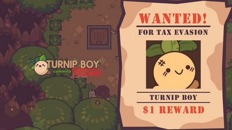بهترین بازی‌های مشابه The Legend Of Zelda بازی Turnip Boy Commits Tax Evasion
