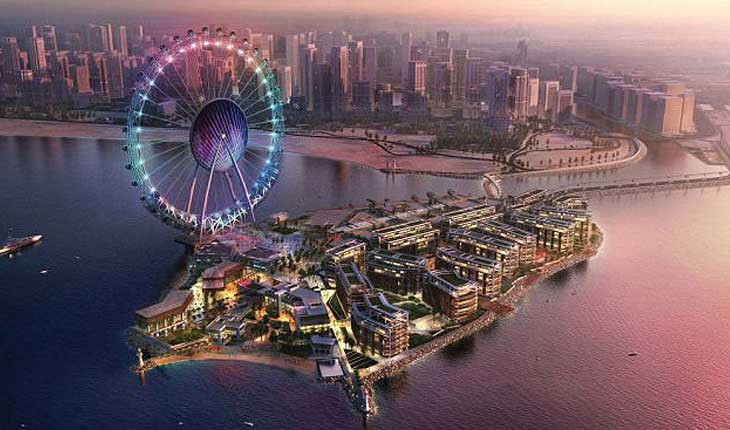 بزرگ ترين چرخ و فلك دنيا در امارات