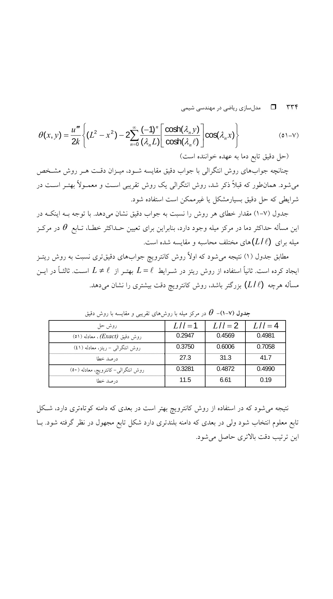 دانلود پی دی اف کتاب مدل سازی ریاضی در مهندسی شیمی از شهره فاطمی - 423 صفحه PDF