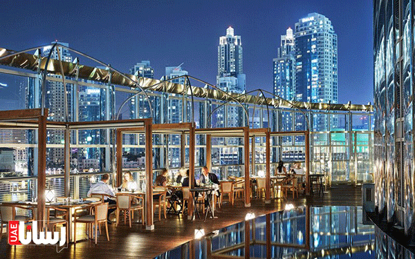 رستوران ها در مكان هاي بلند دبي