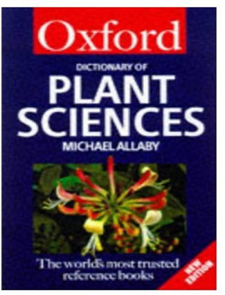 A Dictionary of Plant Sciences