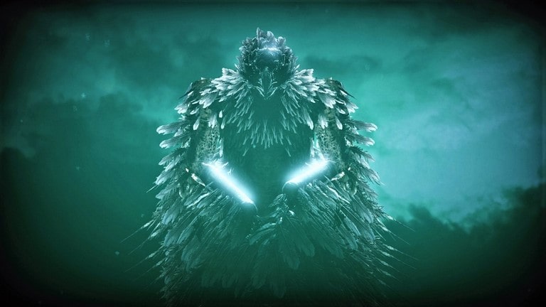 پرنده ی غول پیکر در خدای جنگ hraesvegr