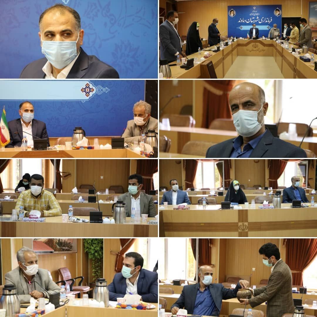برگزاری آیین تحلیف اعضای ششمین دوره شورای اسلامی شهر آبسرد