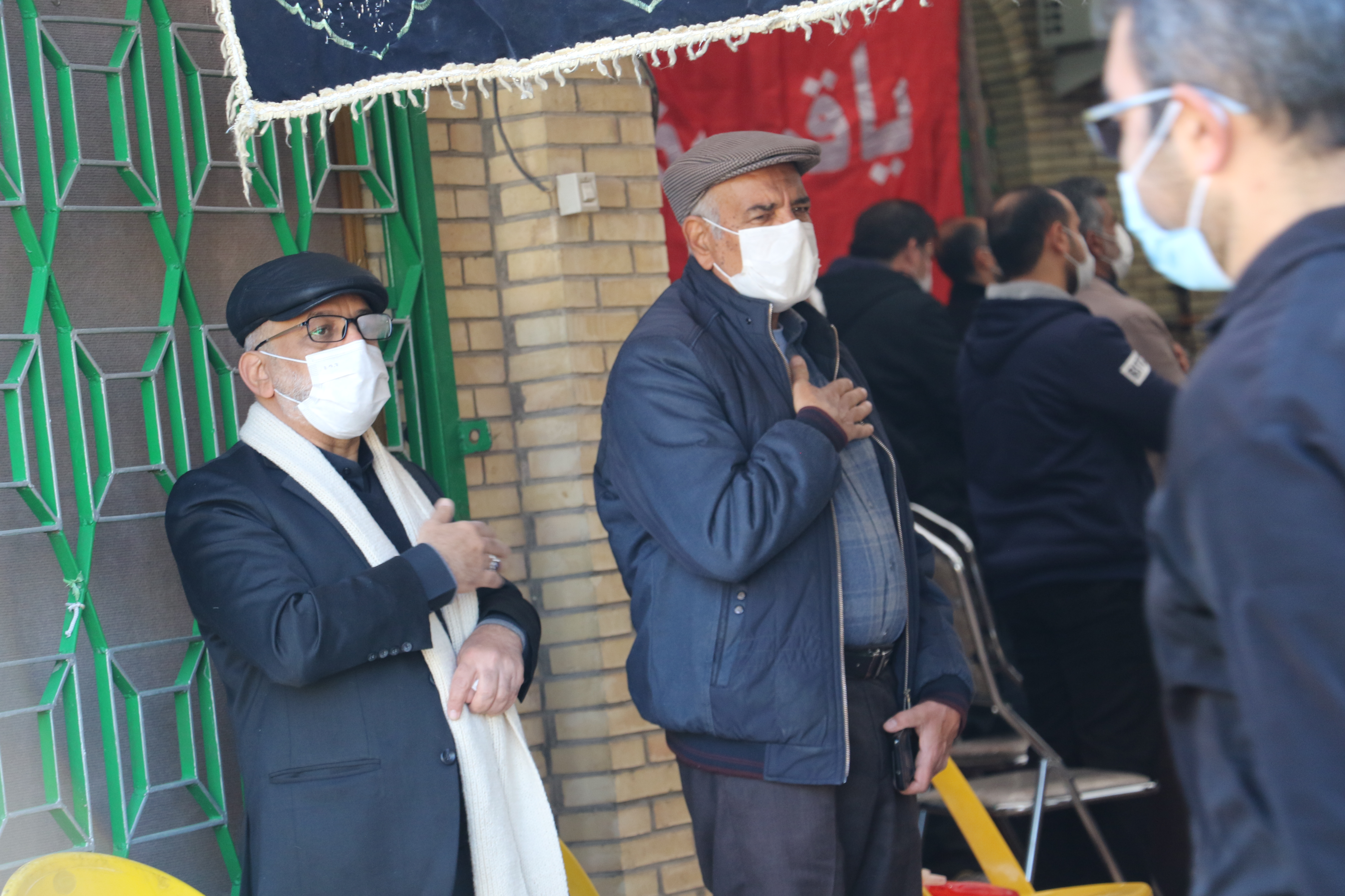 شهادت حضرت زهرا، هیئت فاطمیون، سادات بنی فاطمه جهرم ، آقای موسوی تبار و سیدعباس سیوف، سلاله پاکان