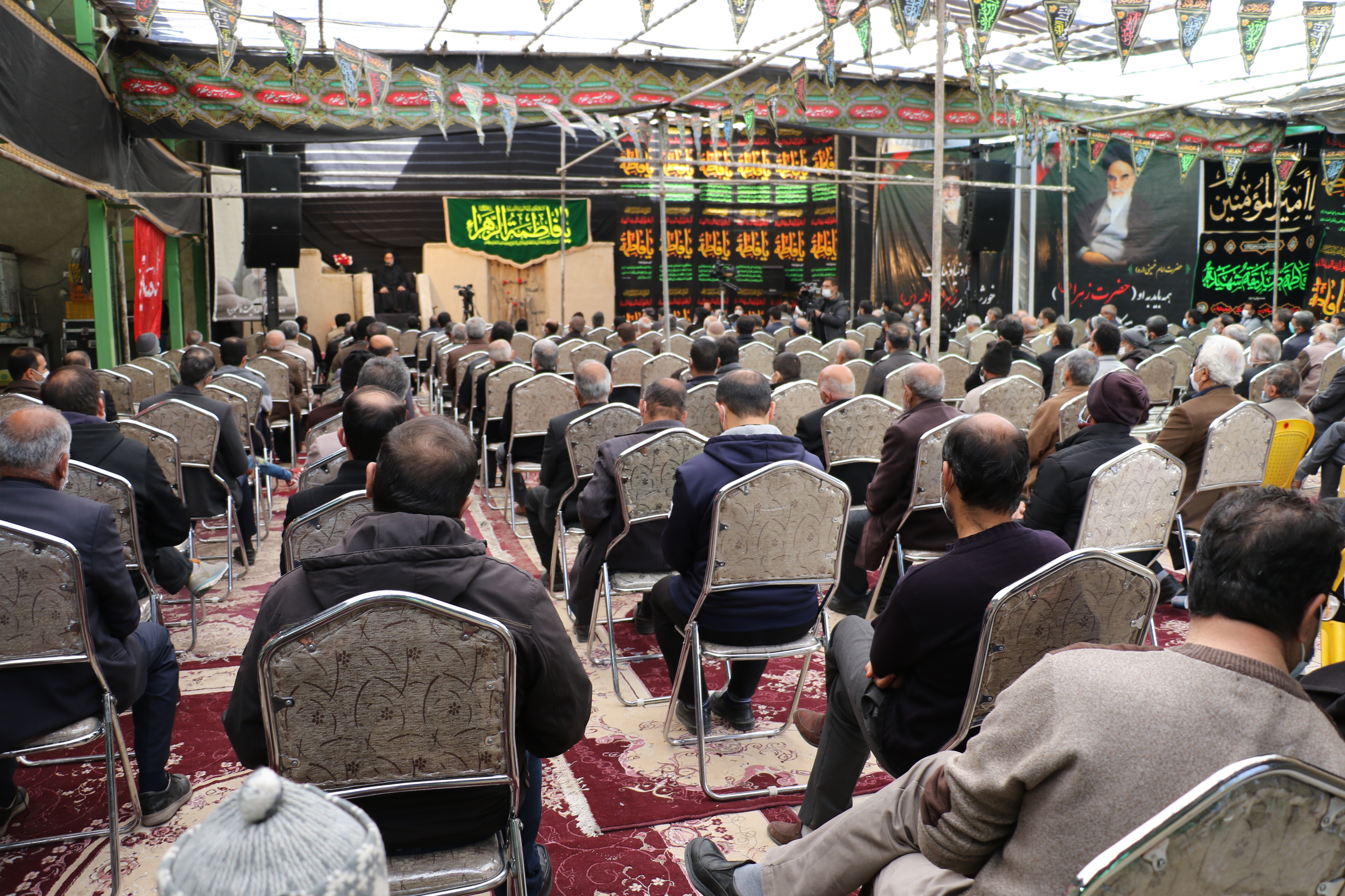 شهادت حضرت زهرا، هیئت فاطمیون، سادات بنی فاطمه، مسجد شیخ ابراهیم، سلاله پاکان