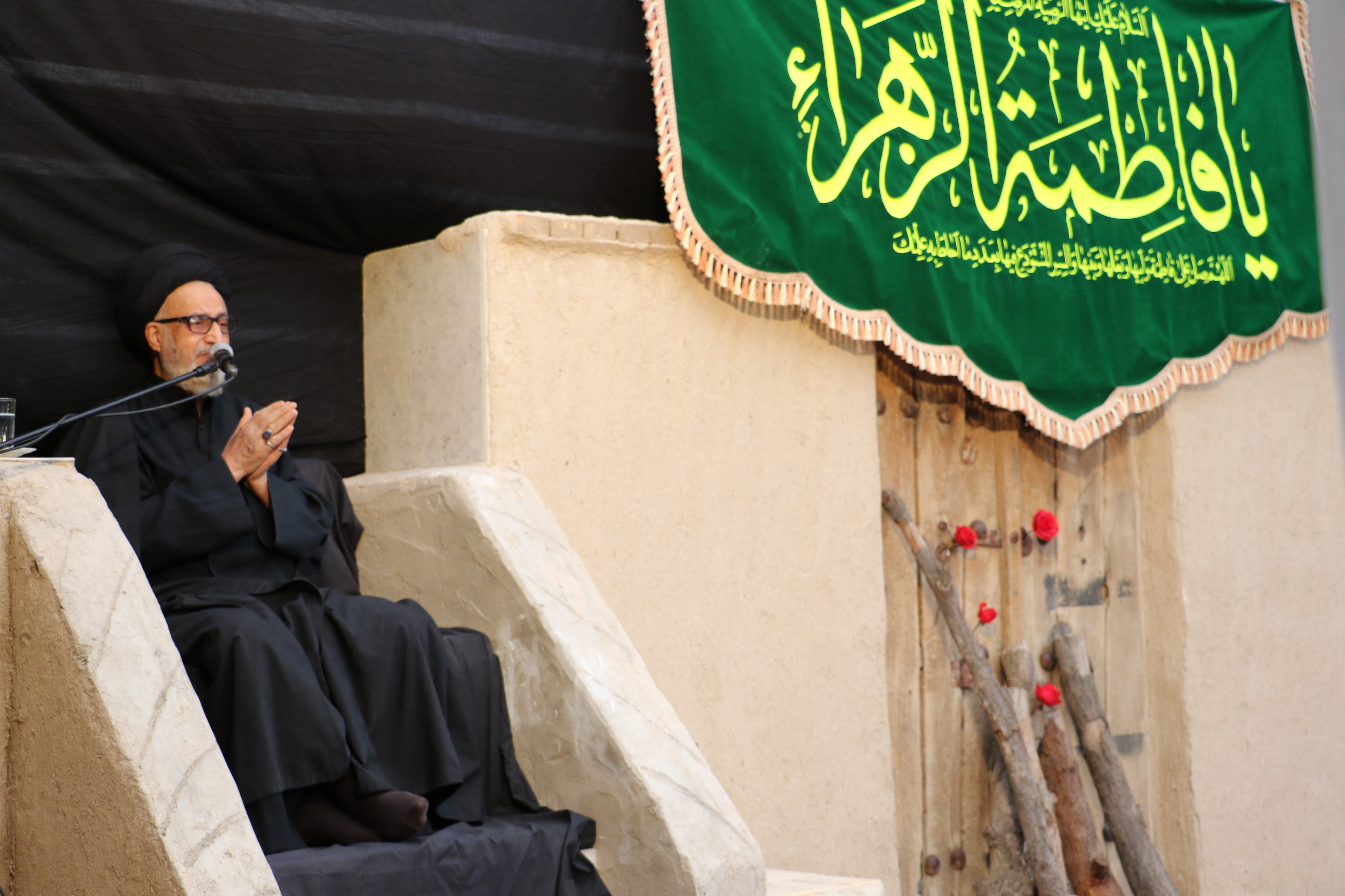 شهادت حضرت زهرا، هیئت فاطمیون، سادات بنی فاطمه، مسجد شیخ ابراهیم، سلاله پاکان