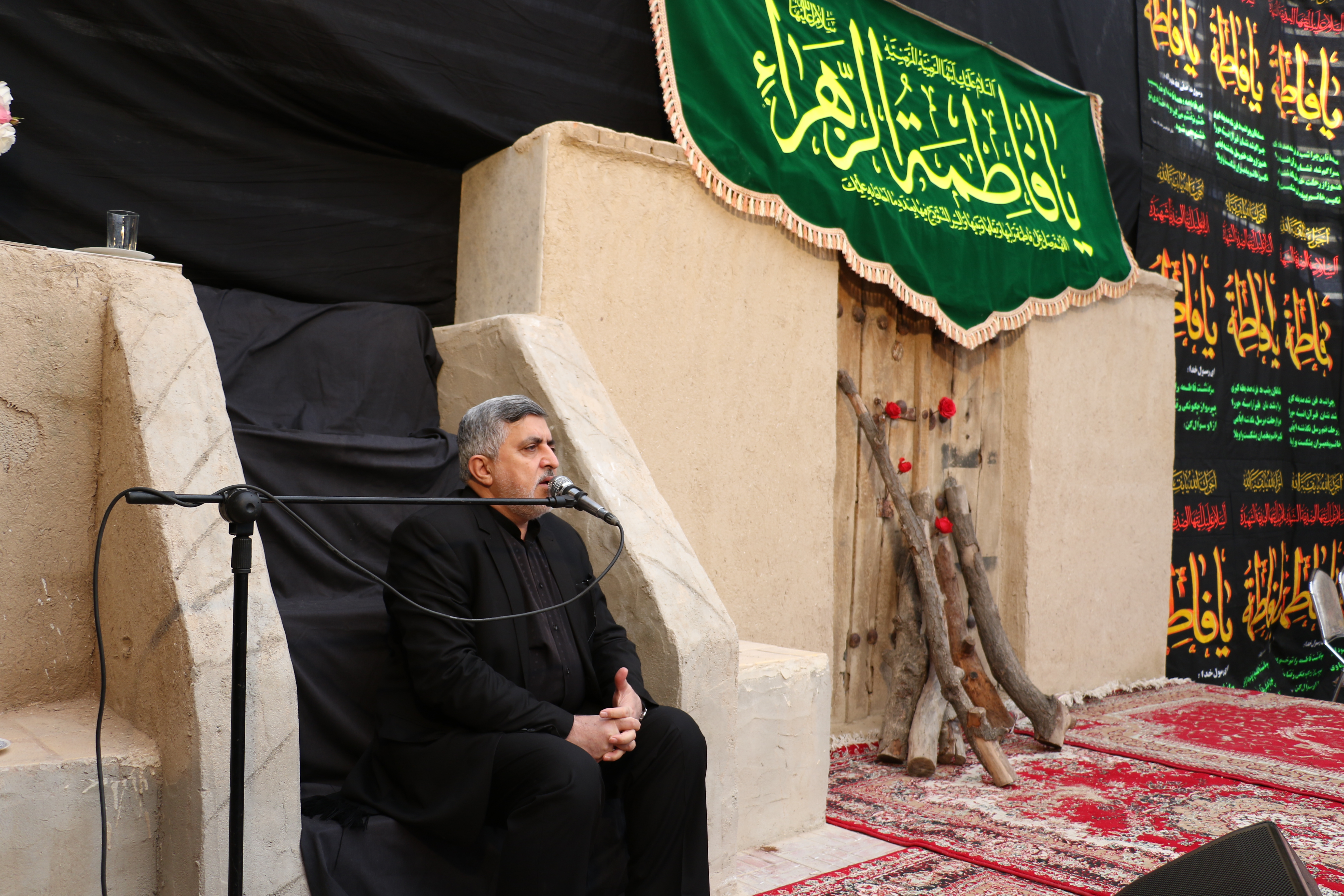 شهادت حضرت زهرا، هیئت فاطمیون، سادات بنی فاطمه، محسن طاهری، سلاله پاکان