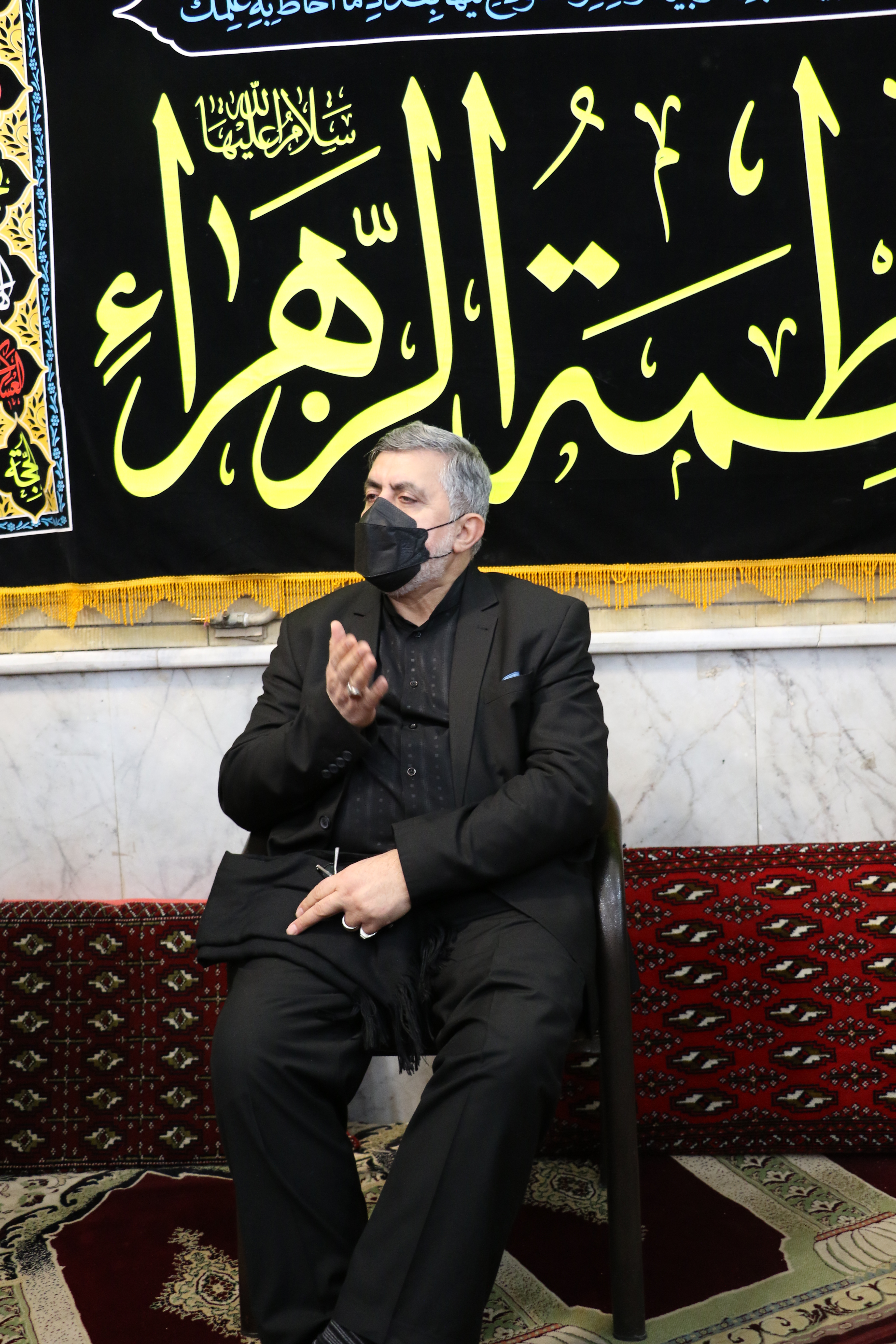 شهادت حضرت زهرا، مسجد صاحب الزمان، حاج محسن طاهری، مدبر، سلاله پاکان