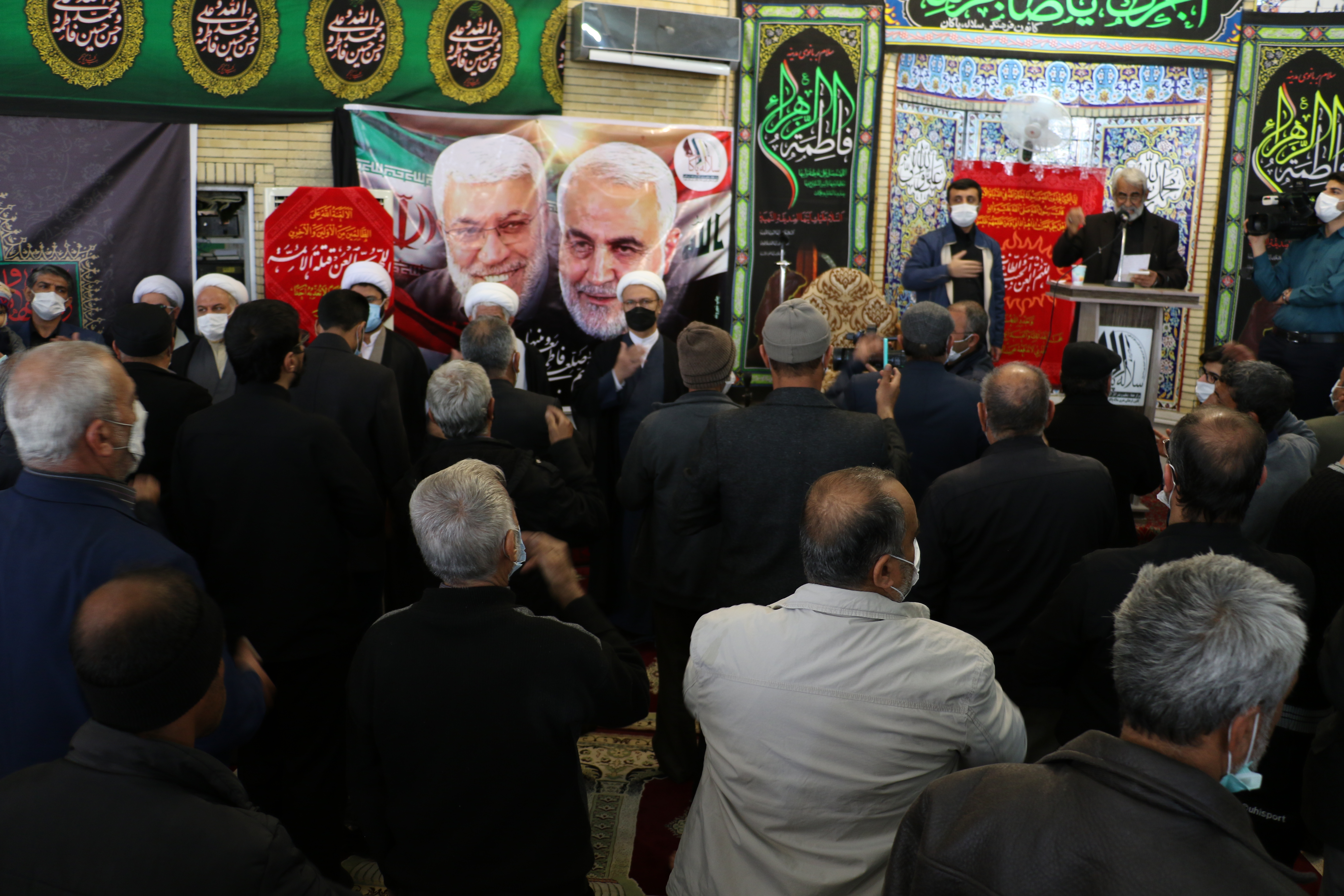 شهادت حضرت زهرا، مسجد صاحب الزمان، حاج محسن طاهری، مدبر، سلاله پاکان