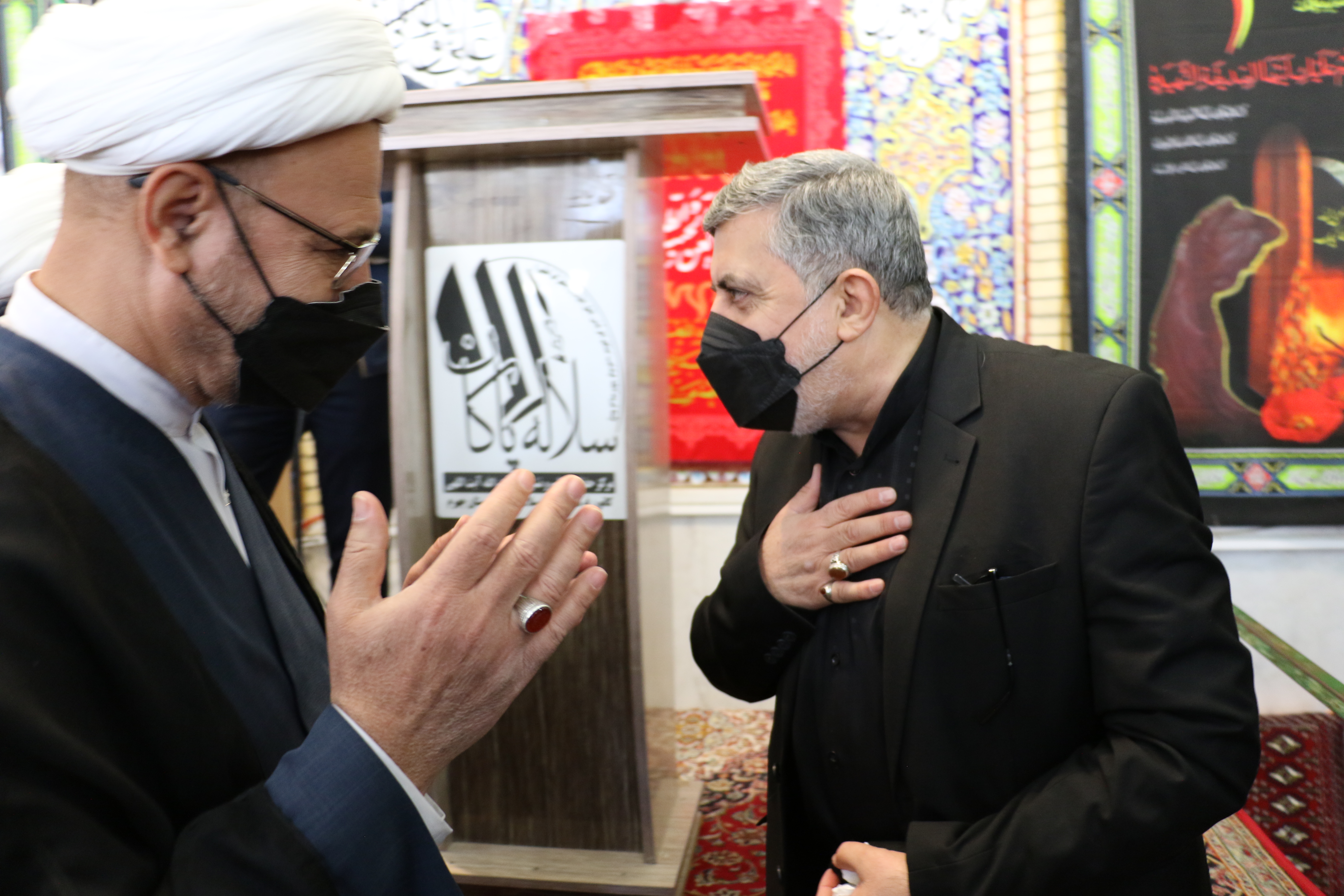 شهادت حضرت زهرا، مسجد صاحب الزمان، حاج محسن طاهری، مدبر، سلاله پاکان