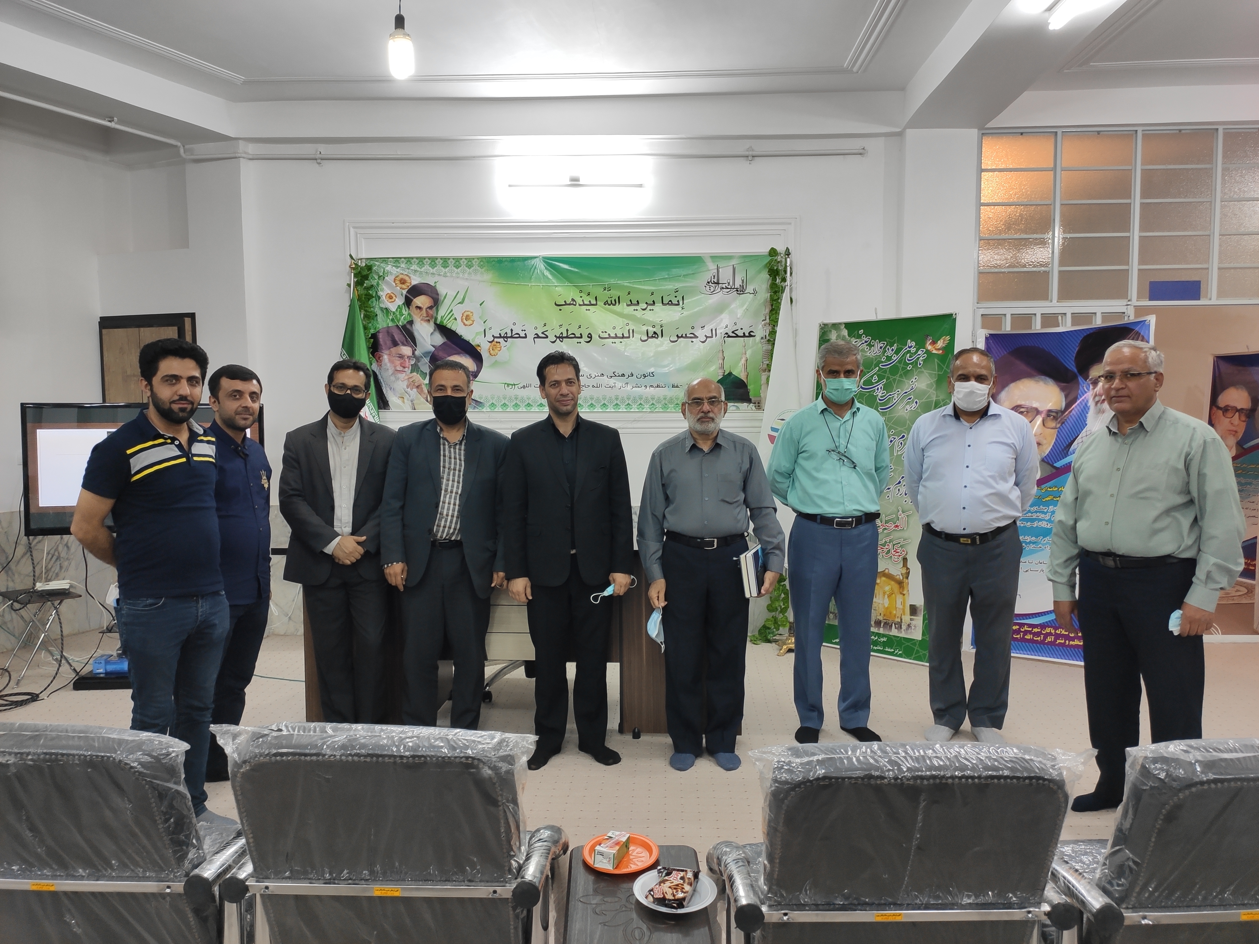 غلامرضا صابر، محمدصالح بهمن زادگان، محمدعلی دوراندیش، جلسه نهج البلاغه، سلاله پاکان