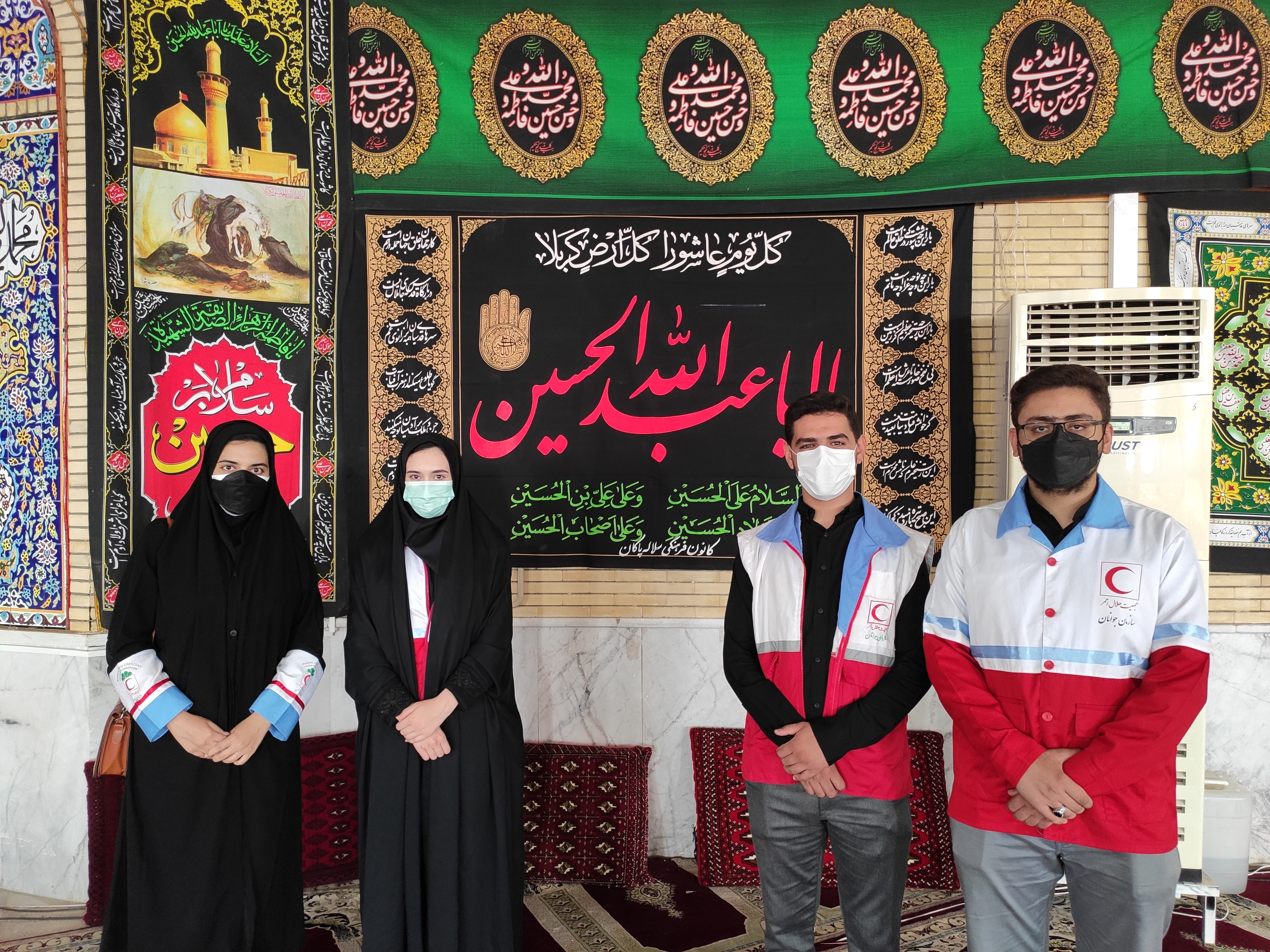 زیارت عاشورا، روز تاسوعا، مسجد صاحب الزمان، سلاله پاکان، علیرضا مینایی، آرمان محمودی، زهرا شاه حسینی، مریم محبوبی