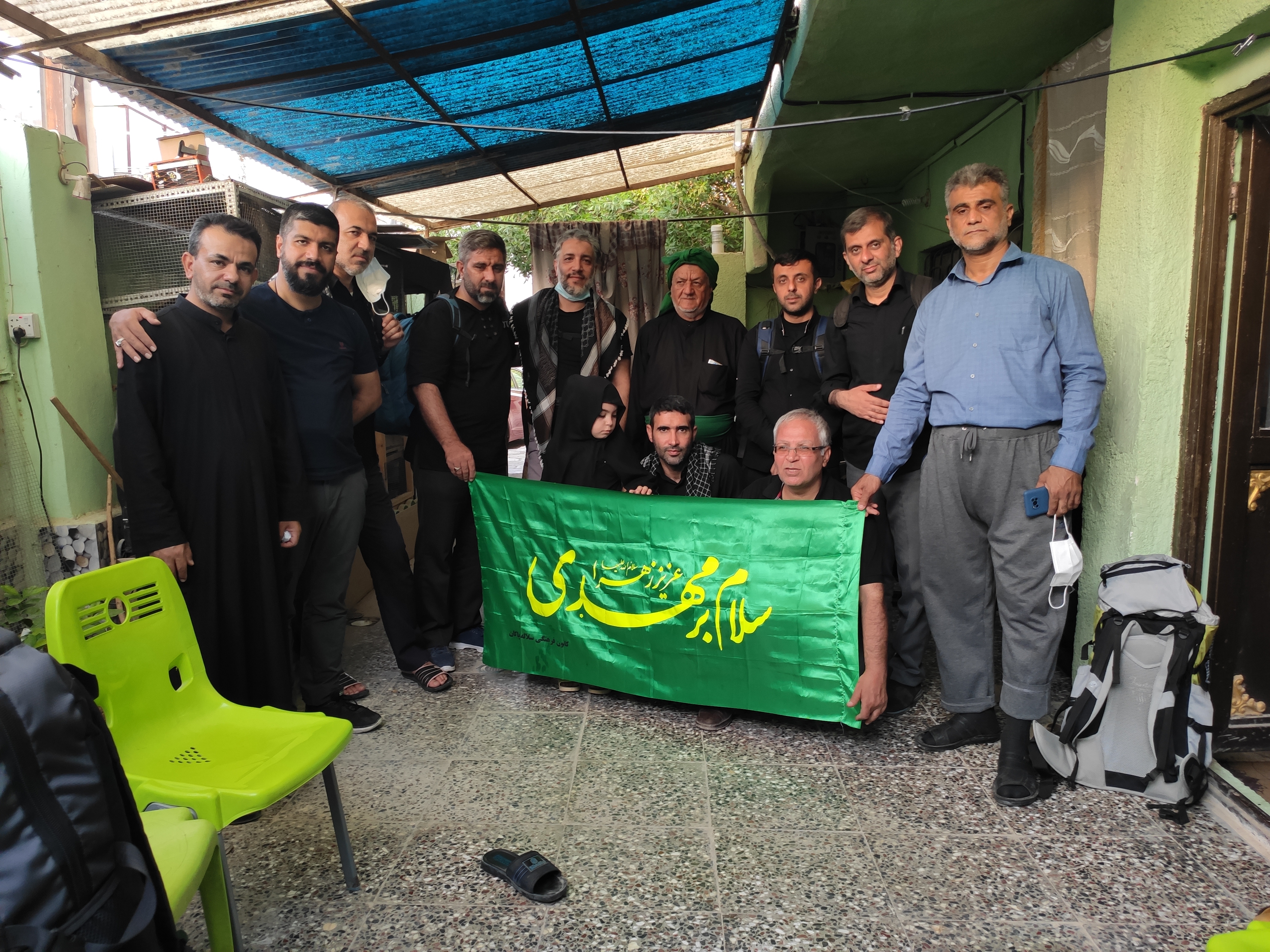 کاروان اعزامی سلاله پاکان به پیاده روی اربعین در کربلای معلی 
