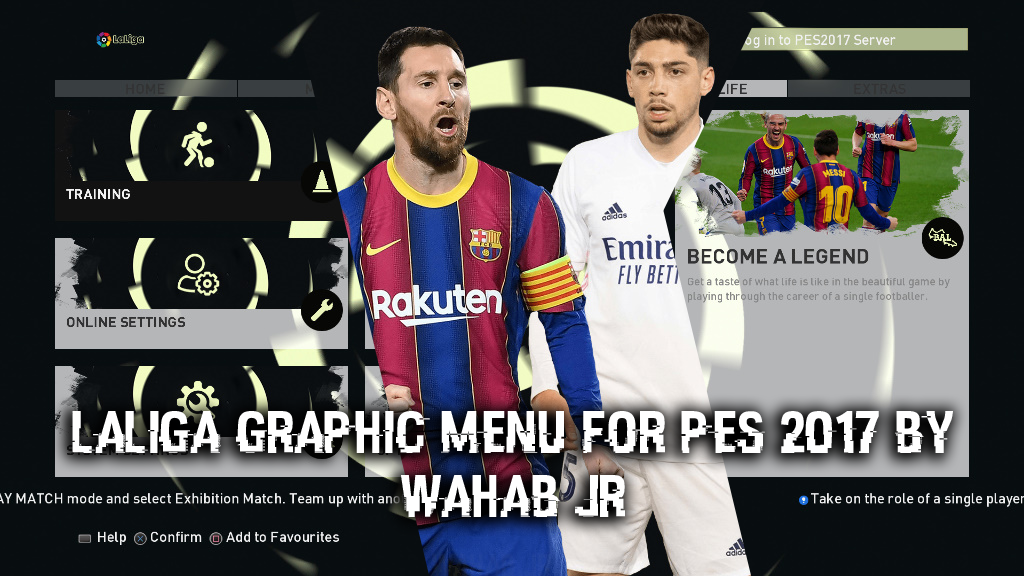 PES 2017 NSP 2020 Unofficial Update by WAHAB JR Season 2020/2021 ~