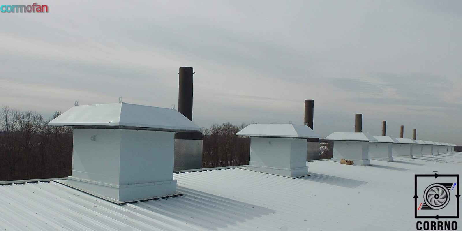 اگزوز فن رادیال پشت بامی-سیستمهای تهویه کارنو
