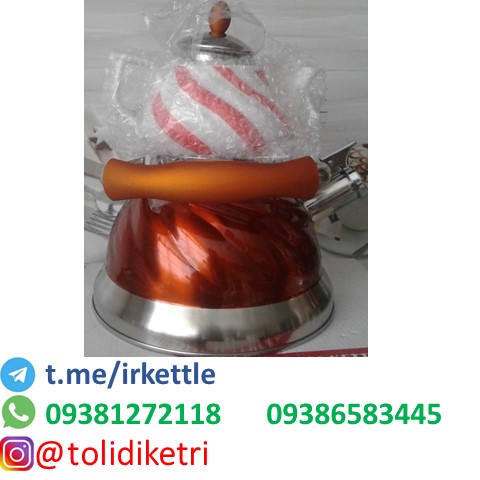 buy tea kettle ,خرید عمده کتری سوتی استیل روگازی 