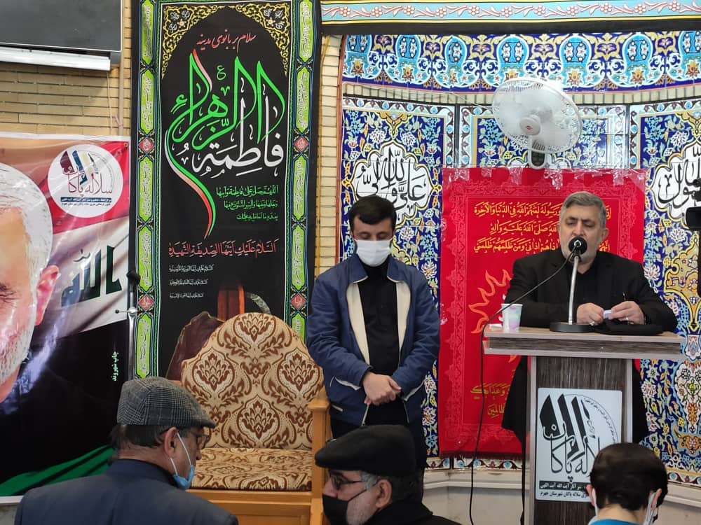 شهادت حضرت زهرا، جهرم، حاج محسن طاهری، محمدصادق بهمن زادگان، سلاله پاکان